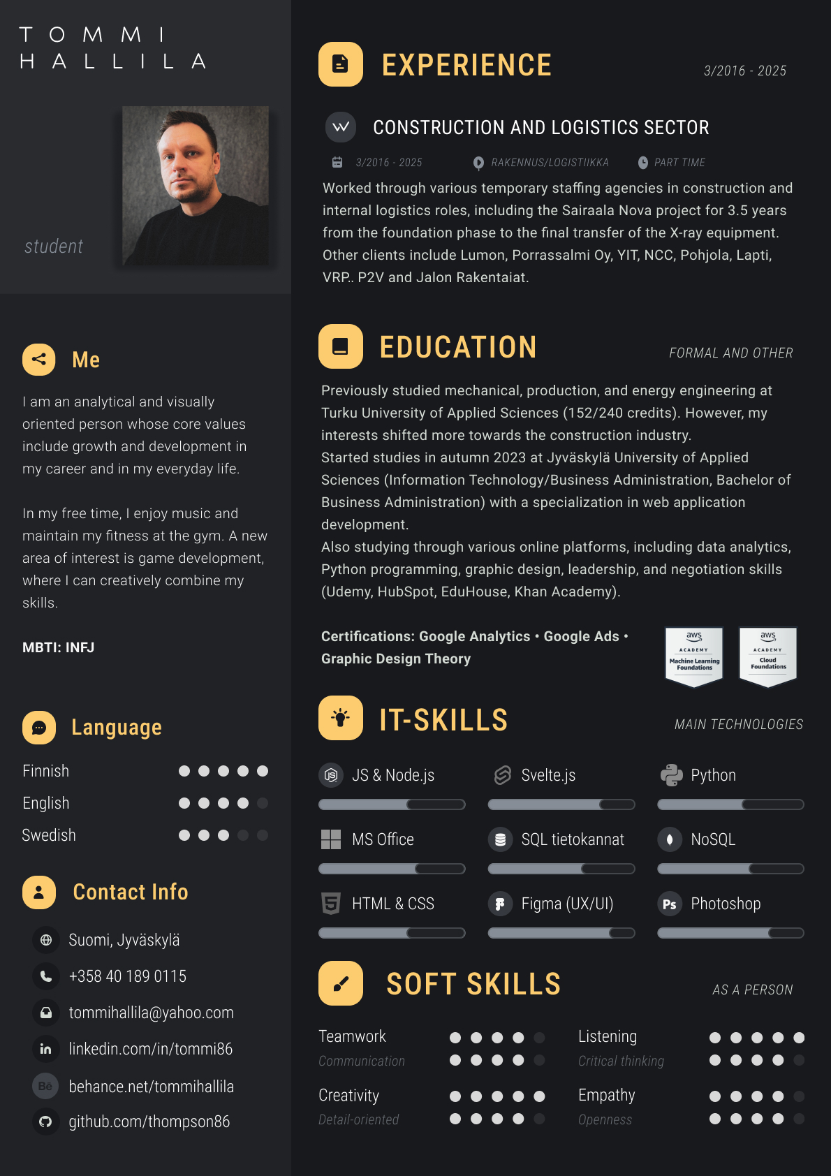 English CV